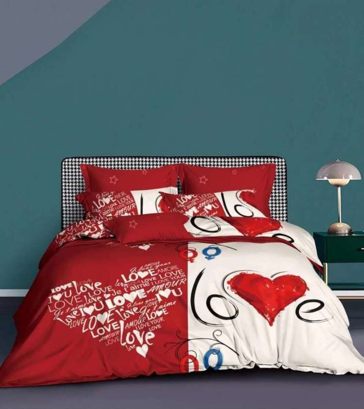 Oversized Digital Print Bedding Set