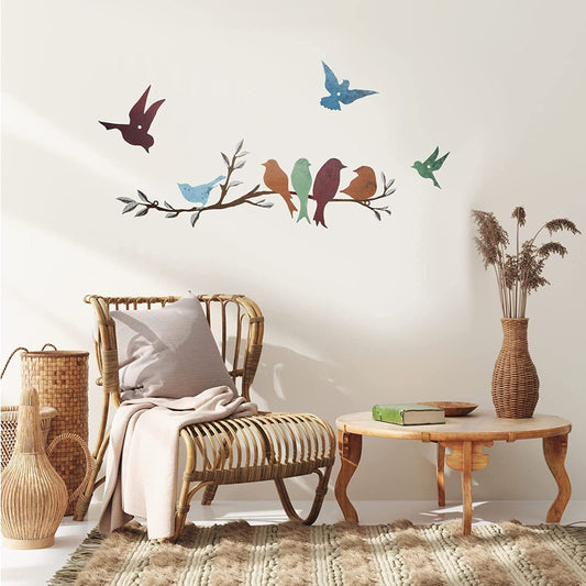 Modern Hanging Bird Branch Home Decor