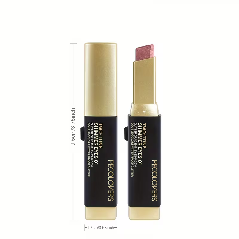 Glitter Double Color Gradient Eyeshadow Stick Pencil