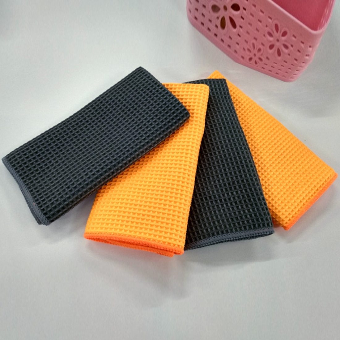 Soft Non-Scratch Pineapple Texture Towel