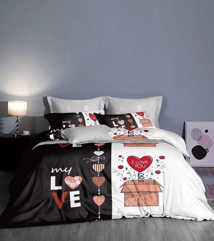 Oversized Digital Print Bedding Set