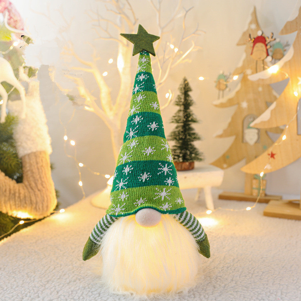 Christmas Gnome Faceless Doll | Holiday Home Decor & Xmas Ornaments