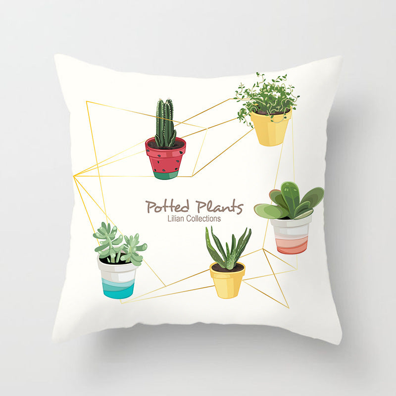 Tropical Home Decor Throw Pillow Case