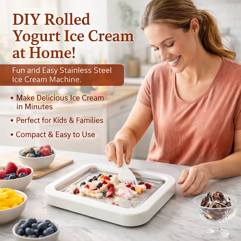 Rolled Ice Cream Maker Kit