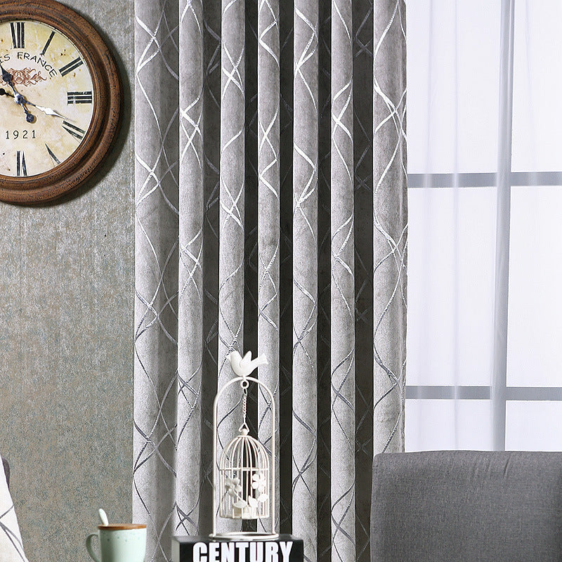 Modern Simple Light Luxury Window Drapes