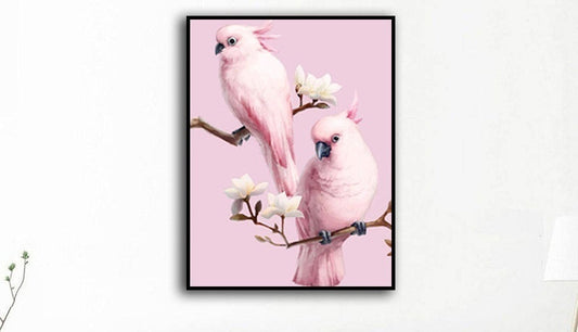 Full Round Drill Parrot Diamond Art Mosaic Kit